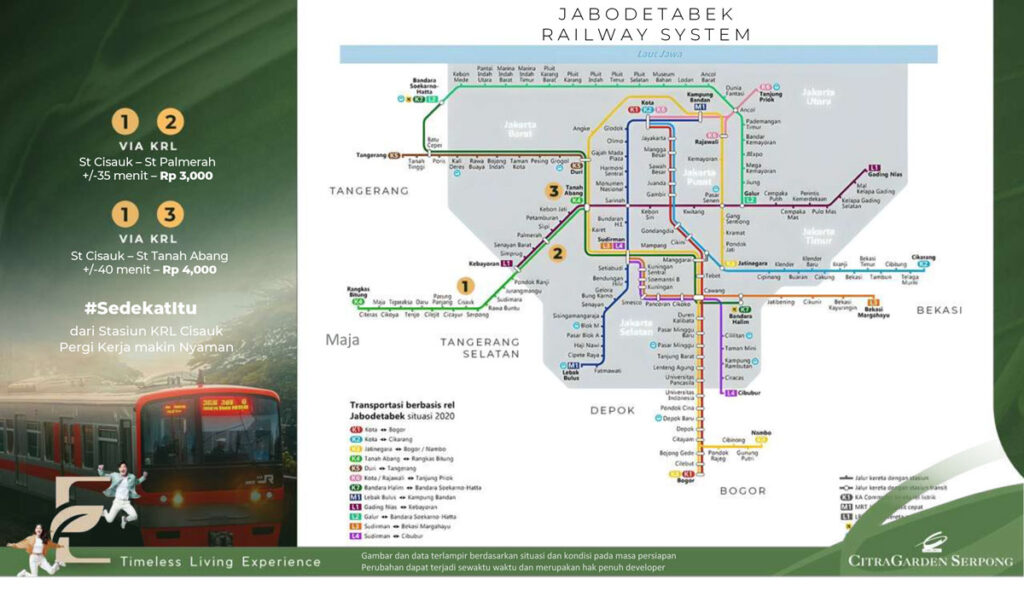 lokasi strategis citra garden serpong