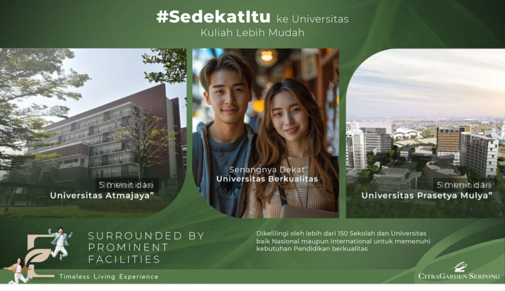 lokasi strategis citra garden serpong