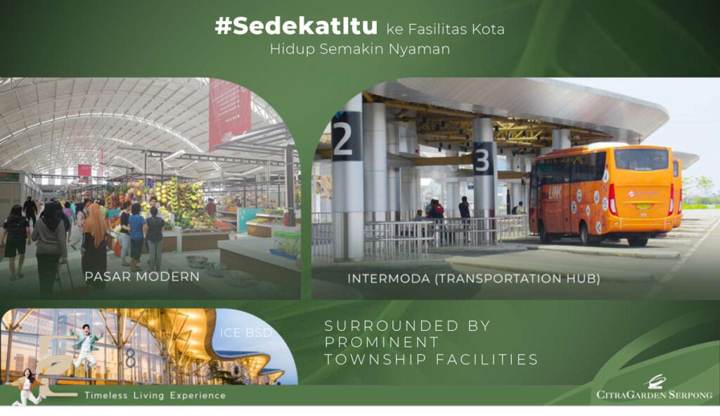 lokasi strategis citra garden serpong