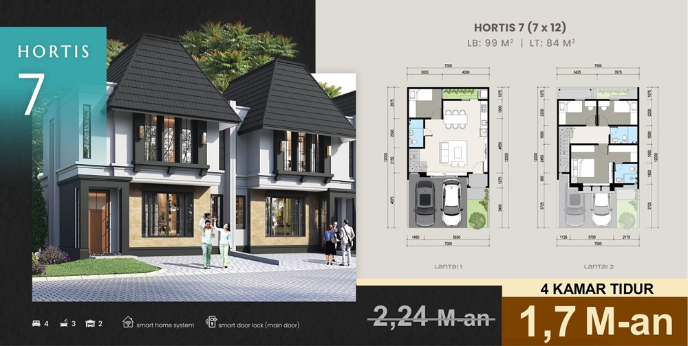 cluster hortis tipe 7