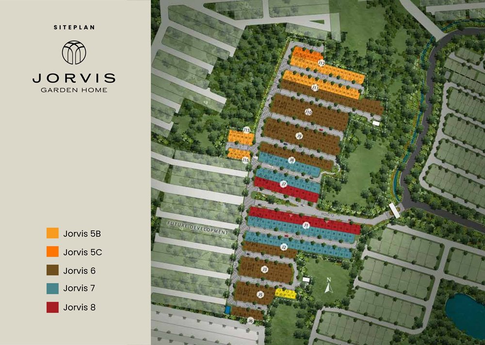siteplan jorvis